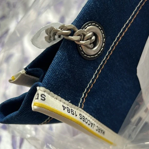 Marc jacobs denim chain tote medium - Picture 9 of 12